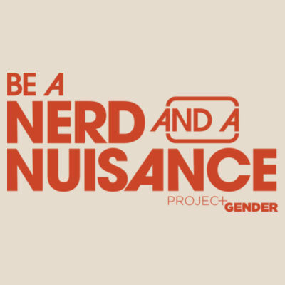 White Nerd & Nuisance Teatowel Design