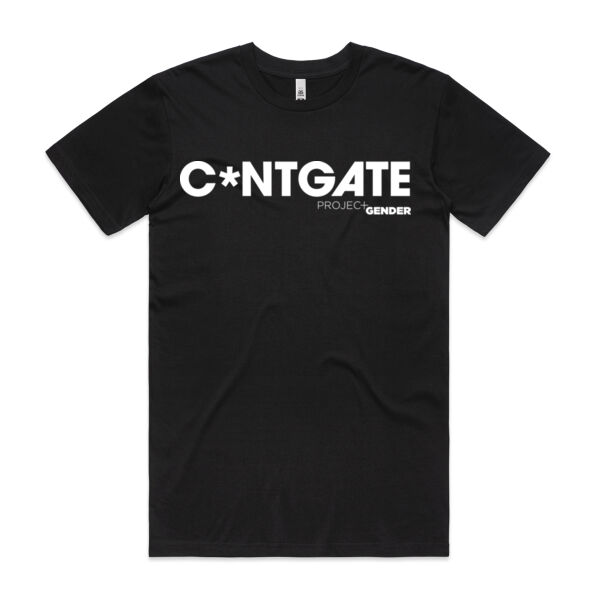 C*ntgate Men's Tee [White Logo] Thumbnail